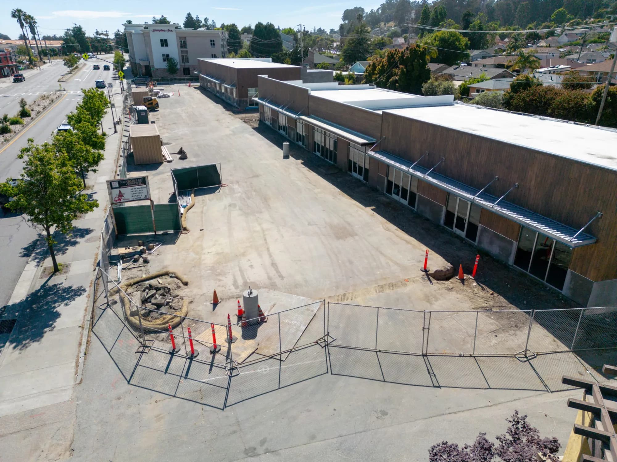 Shopping Center Construction